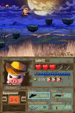 Image n° 3 - screenshots : Barnyard Blast - Swine of the Night